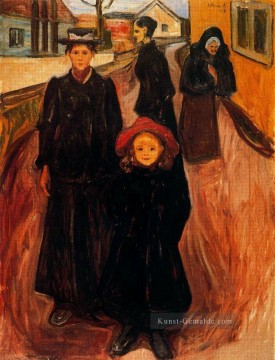 vier Zeitalter im Leben 1902 Edvard Munch Expressionismus Ölgemälde